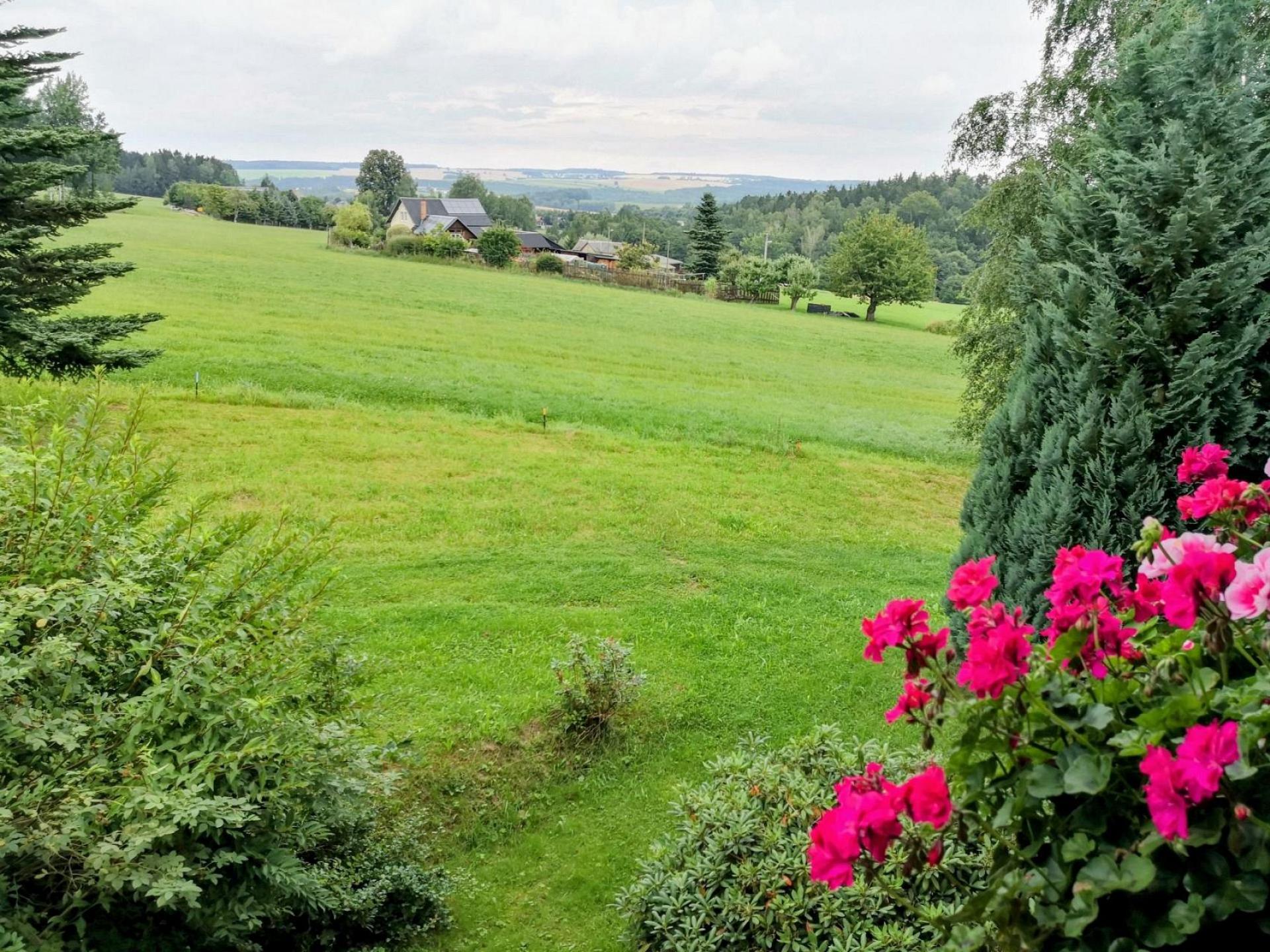 Ausblick vom Balkon
